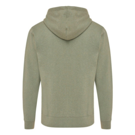 Sweat à capuche zippé en coton recyclé Iqoniq Abisko 