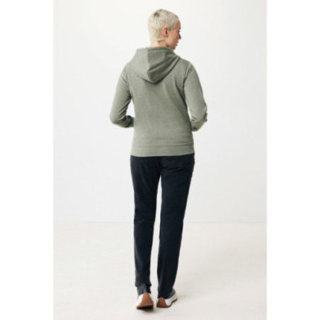 Sweat à capuche zippé en coton recyclé Iqoniq Abisko 