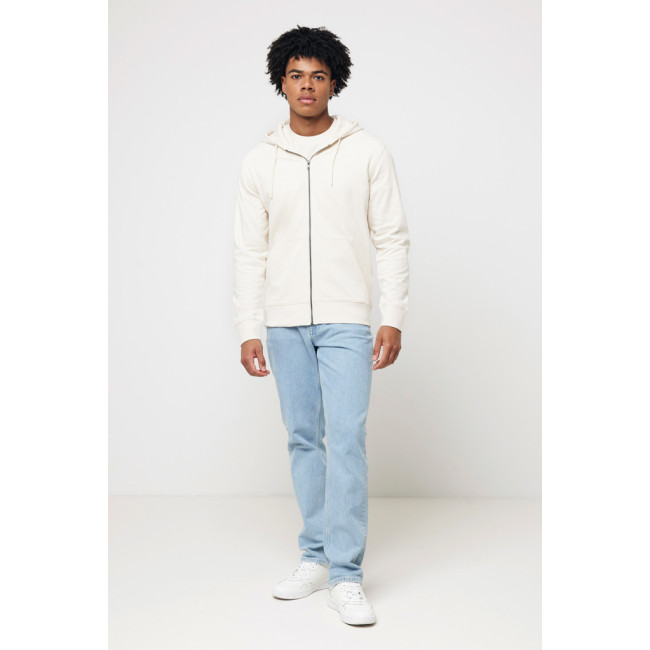 Sweat à capuche zippé en coton recyclé Iqoniq Abisko 