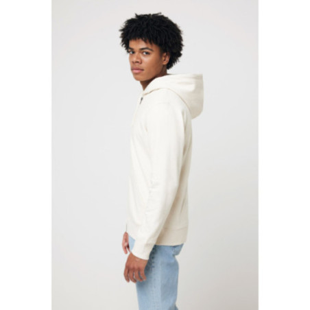 Sweat à capuche zippé en coton recyclé Iqoniq Abisko 