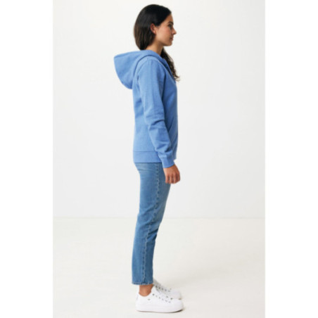 Sweat à capuche zippé en coton recyclé Iqoniq Abisko 