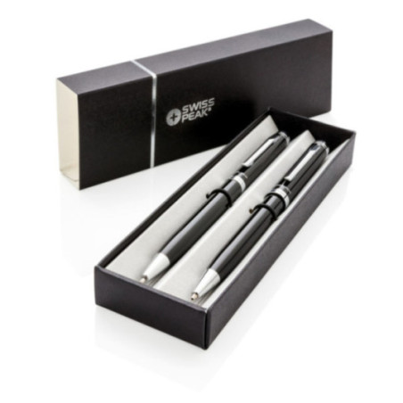 Set de stylos personnalisés Swiss Peak Luzern 