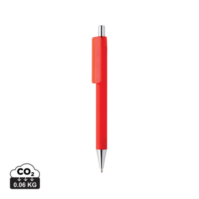 Stylo X8 personnalisable finition gomme 