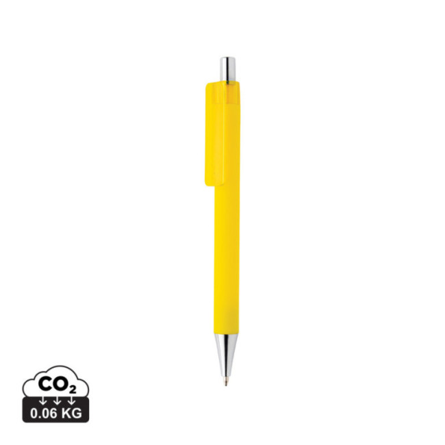 Stylo X8 personnalisable finition gomme 