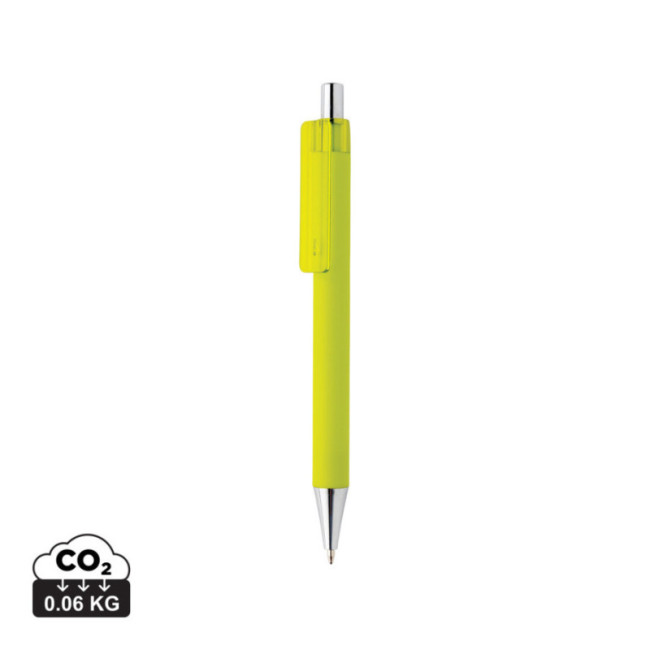 Stylo X8 personnalisable finition gomme 