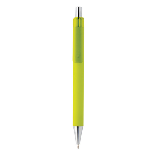 Stylo X8 personnalisable finition gomme 