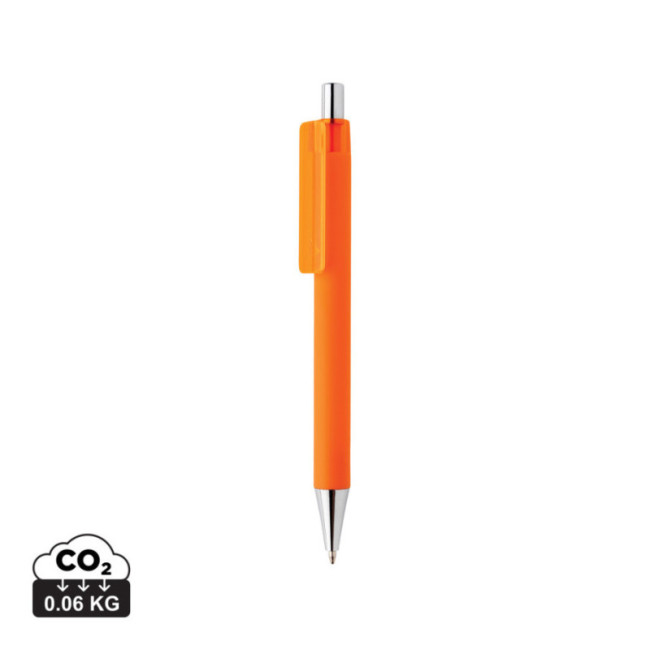 Stylo X8 personnalisable finition gomme 
