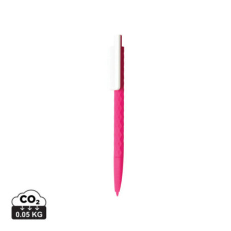 Stylo personnalisé finition gomme X3 