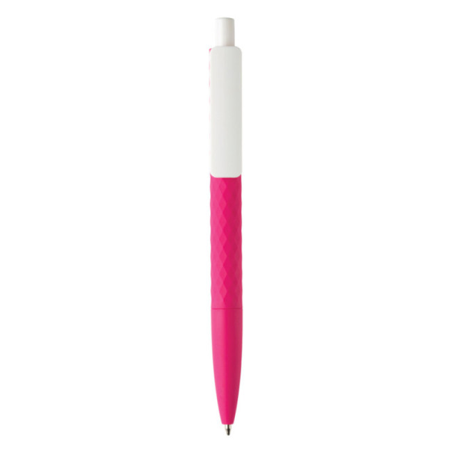 Stylo personnalisé finition gomme X3 