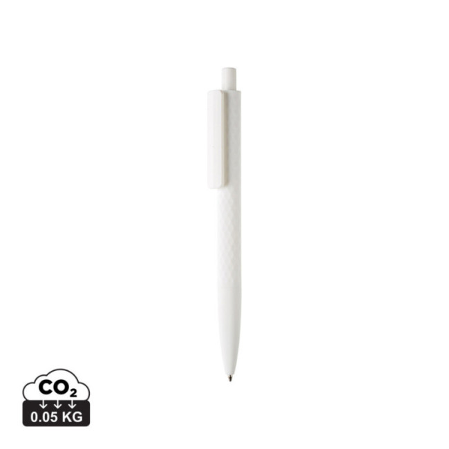 Stylo personnalisé finition gomme X3 