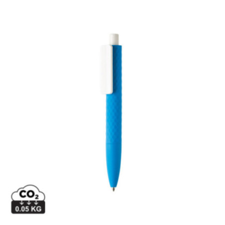 Stylo personnalisé finition gomme X3 