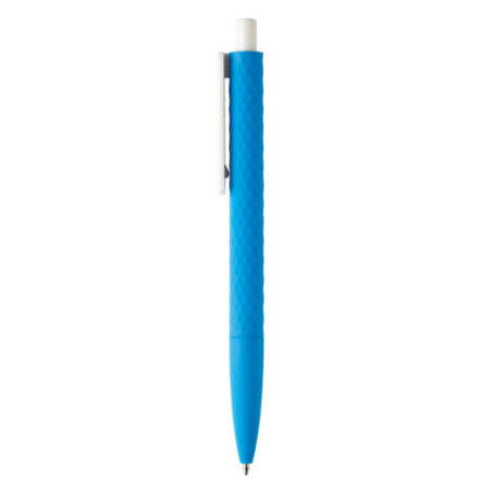 Stylo personnalisé finition gomme X3 