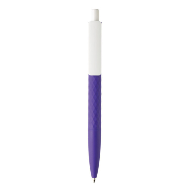 Stylo personnalisé finition gomme X3 