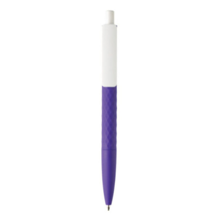 Stylo personnalisé finition gomme X3 