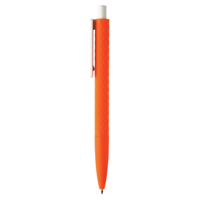 Stylo personnalisé finition gomme X3 