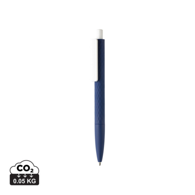 Stylo personnalisé finition gomme X3 