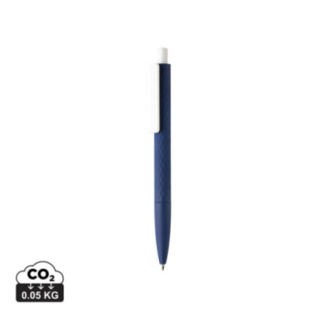 Stylo personnalisé finition gomme X3 