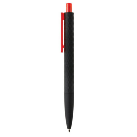 Stylo personnalisé finition gomme noire X3 
