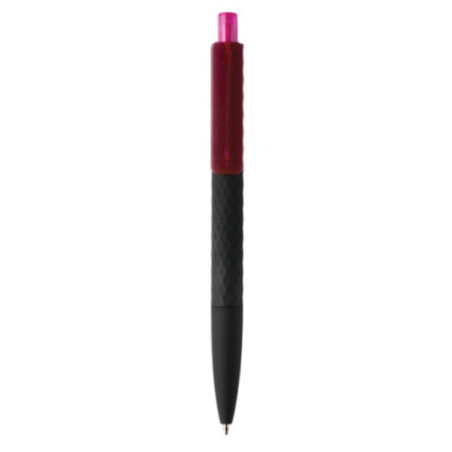Stylo personnalisé finition gomme noire X3 
