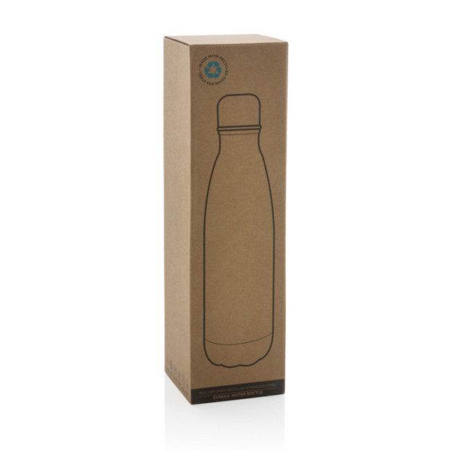 Bouteille personnalisée en inox recyclé Eureka 500 ml 