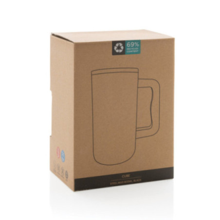 Mug Cube en Acier recyclé 800 ml 