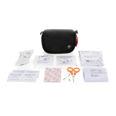 Set premiers secours taille poste en PU nubuck recyclé RCS 