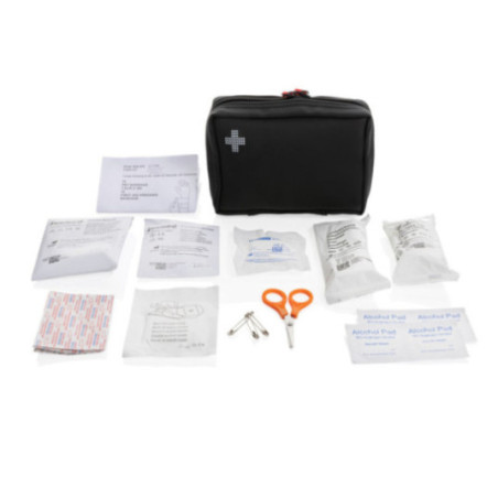 Set de premiers secours en PU nubuck recyclé RCS 
