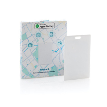 Carte de géolocalisation personnalisée Findcard 