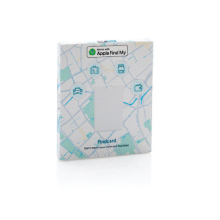 Carte de géolocalisation personnalisée Findcard 