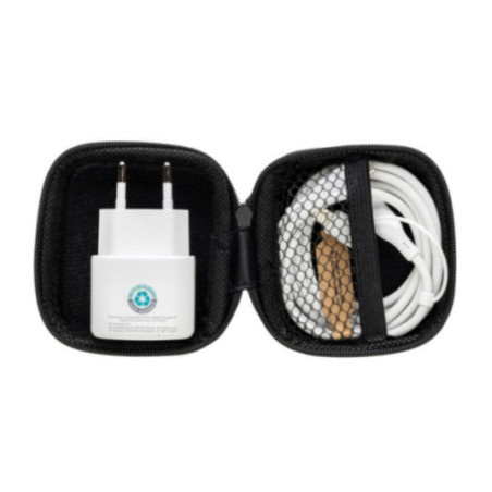 Set câble et chargeur 20W en PET recyclé RCS Boost 