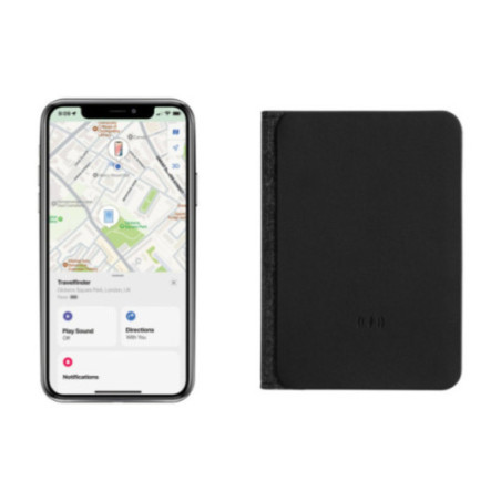 Porte-passeport personnalisé avec géolocalisation Trackmate 