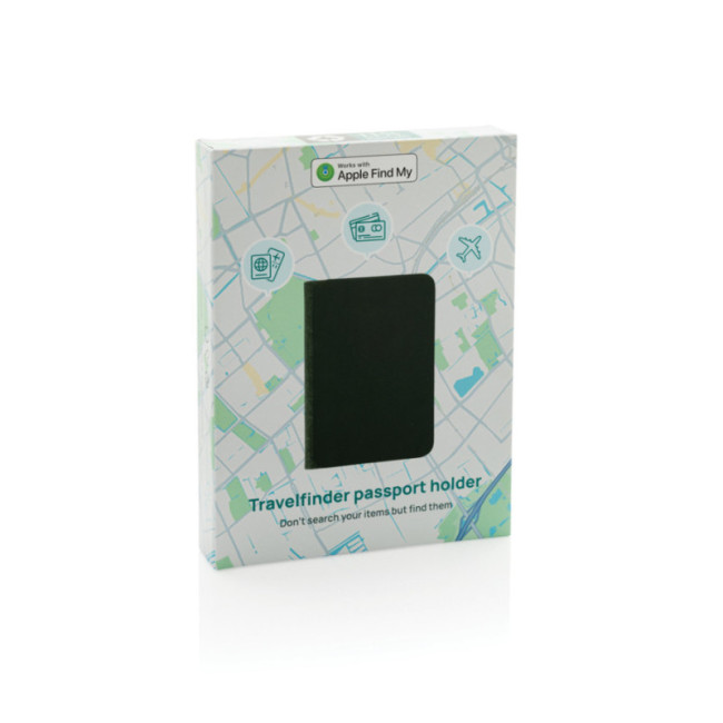 Porte-passeport personnalisé avec géolocalisation Trackmate 