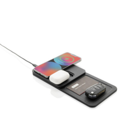 Chargeur de bureau personnalisé 3-en-1 Swiss Peak 