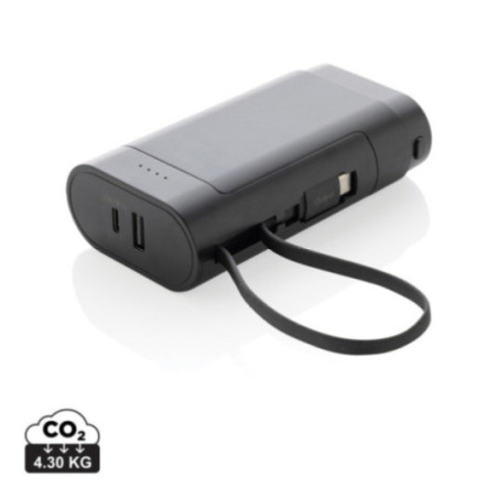 Powerbank avec batterie amovible 10.000 mAh Cyclecell 