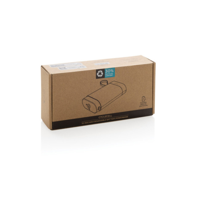 Powerbank avec batterie amovible 10.000 mAh Cyclecell 