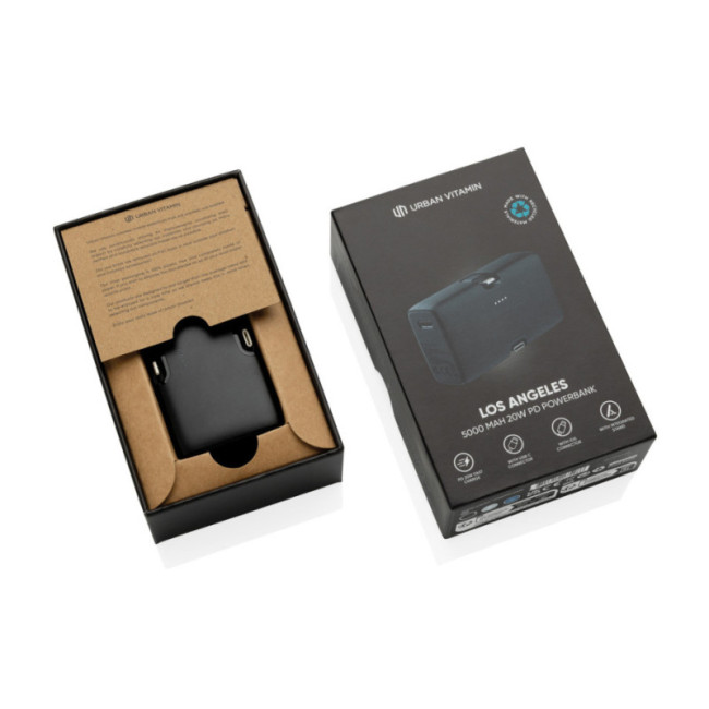 Powerbank publicitaire 20W PD Urban Vitamin Los Angeles 