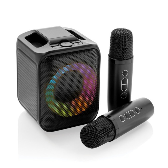 Set karaoké personnalisé en plastique recyclé SingVIBE 