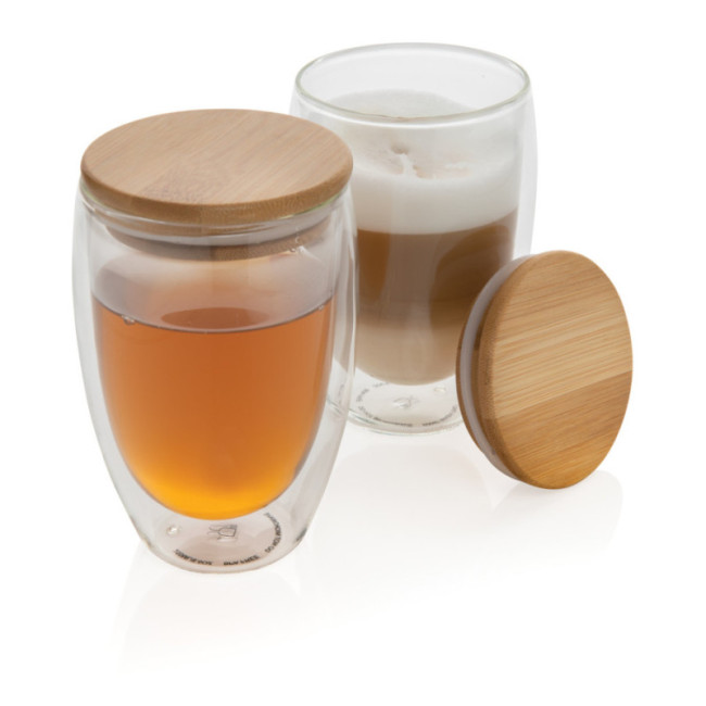 Set de 2 Verres personnalisables à double paroi 350ml 