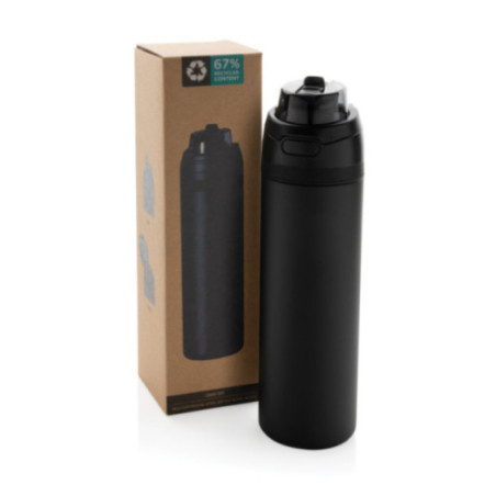 Gourde étanche publicitaire en acier recyclé Omni Sip 700ml 