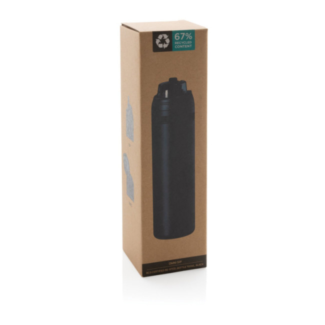 Gourde étanche publicitaire en acier recyclé Omni Sip 700ml 