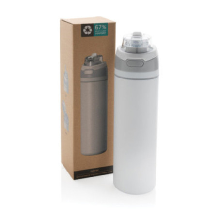 Gourde étanche publicitaire en acier recyclé Omni Sip 700ml 
