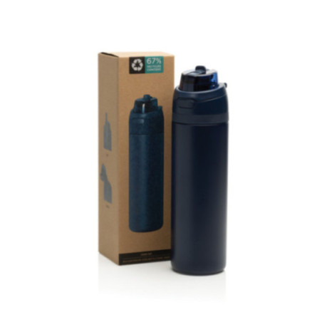 Gourde étanche publicitaire en acier recyclé Omni Sip 700ml 