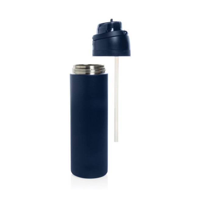 Gourde étanche publicitaire en acier recyclé Omni Sip 700ml 