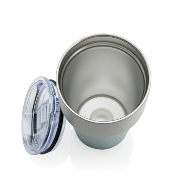 Mug isotherme publicitaire en acier recyclé RCS Fluid 500ml 