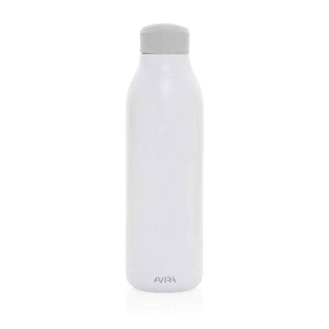Gourde personnalisée en acier recyclé RCS Avira Alok 600ml 