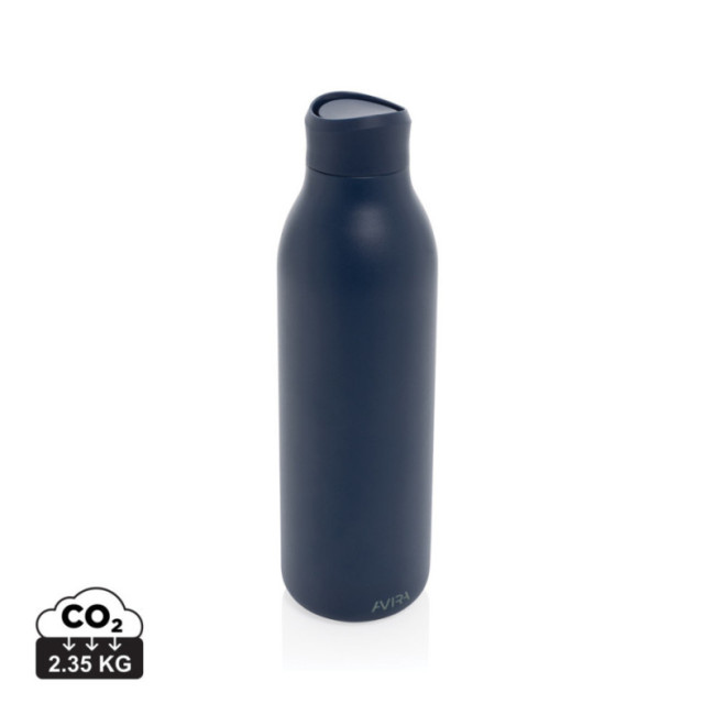 Gourde personnalisée en acier recyclé RCS Avira Alok 600ml 