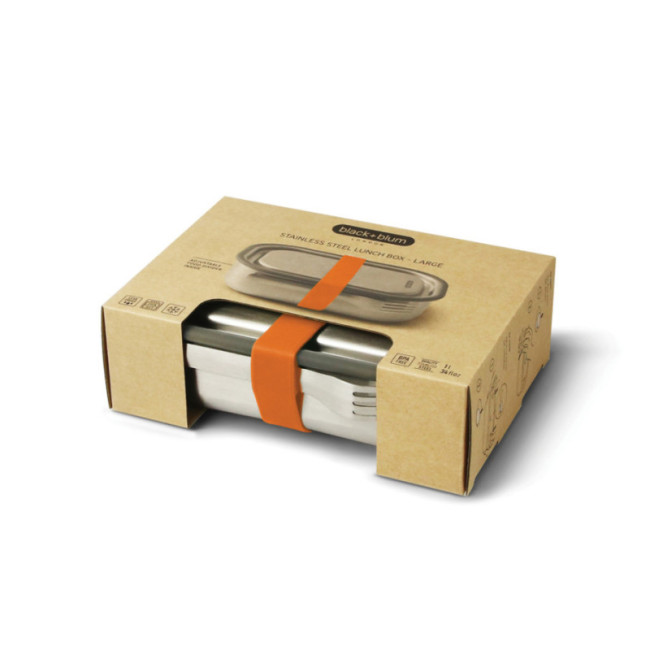 Lunch box Large en acier inoxydable Black+Blum 1L 