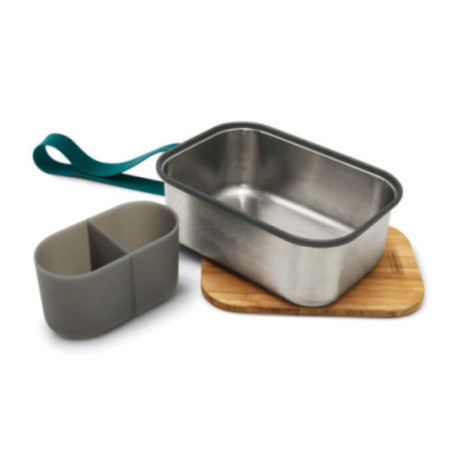 Boîte à sandwich Large en acier inoxydable Black+Blum 
