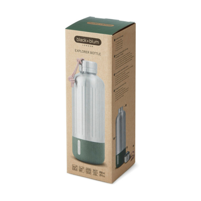 Bouteille isotherme personnalisée Black+Blum Explorer 850ml 