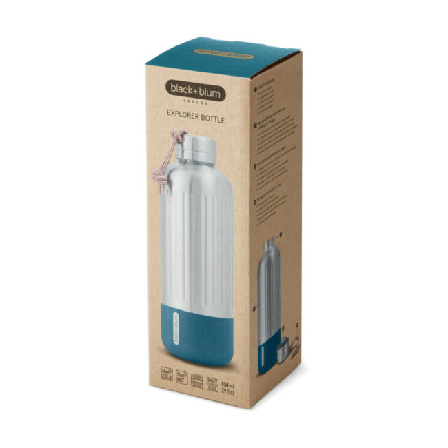 Bouteille isotherme personnalisée Black+Blum Explorer 850ml 